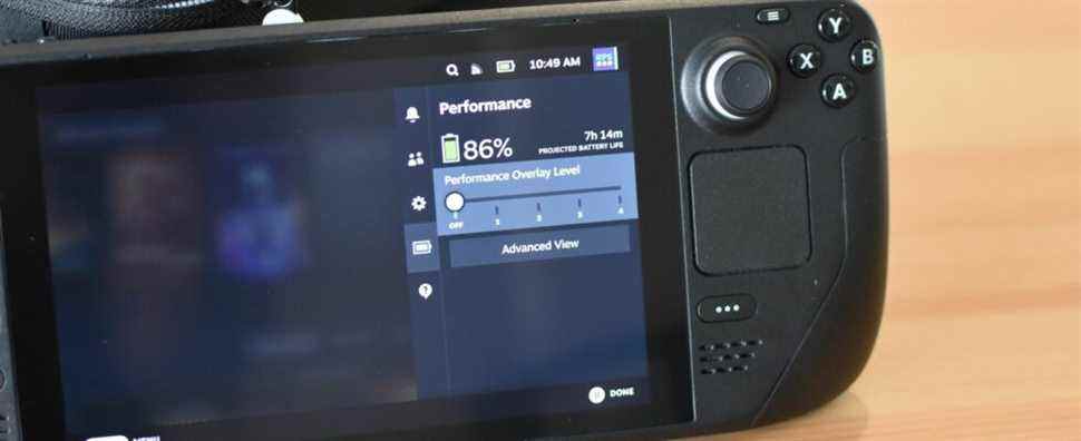 Le guide d'autonomie de la batterie Steam Deck : jeux testés et comment l'étendre
