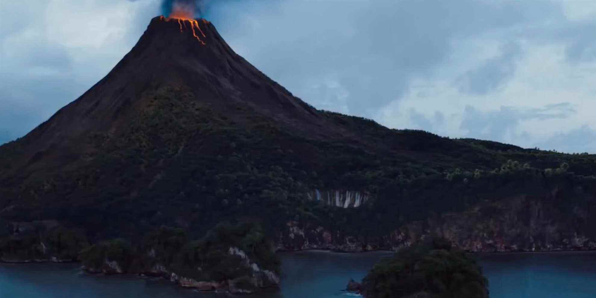 Une île dans The Lost City