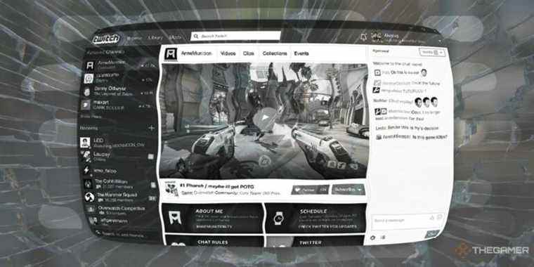 Twitch App Shattered