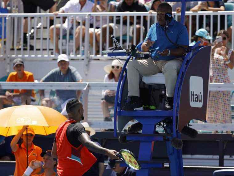 Nick Kyrgios condamné à une amende de 35 000 $ pour une explosion de colère à l’Open de Miami