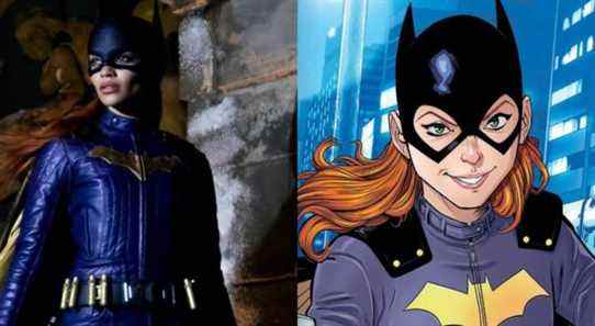 Batgirl Leslie Grace Costume Filming Wraps