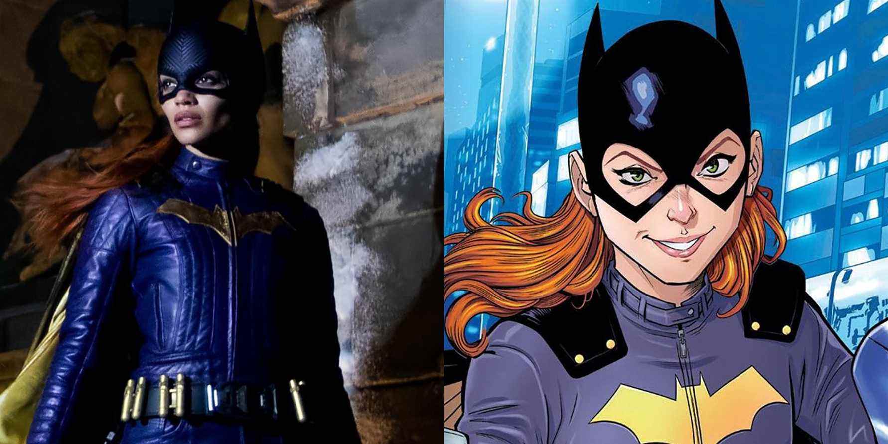 Batgirl Leslie Grace Costume Filming Wraps