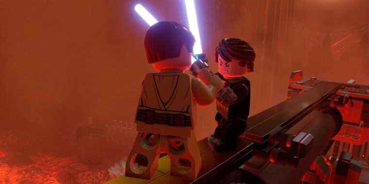 lego star wars skywalker saga obi wan and anakin fight