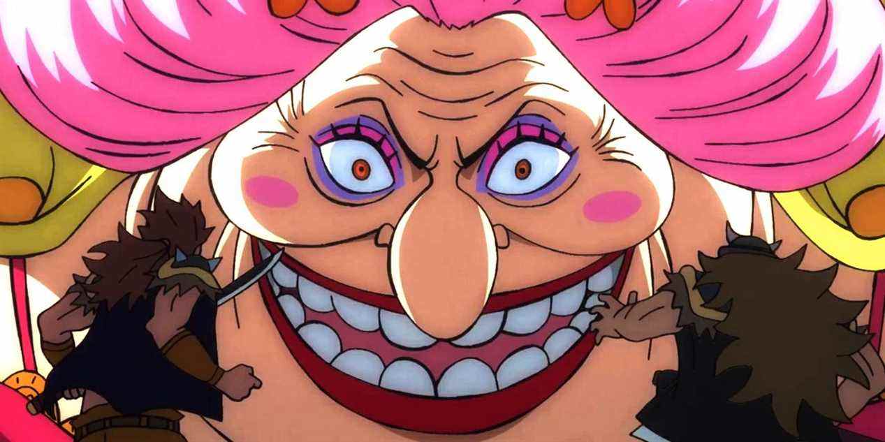 Big Mom fait peur aux Beasts Pirates