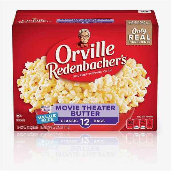 Orville Redenbacher's Movie Theater Butter Microwave Popcorn