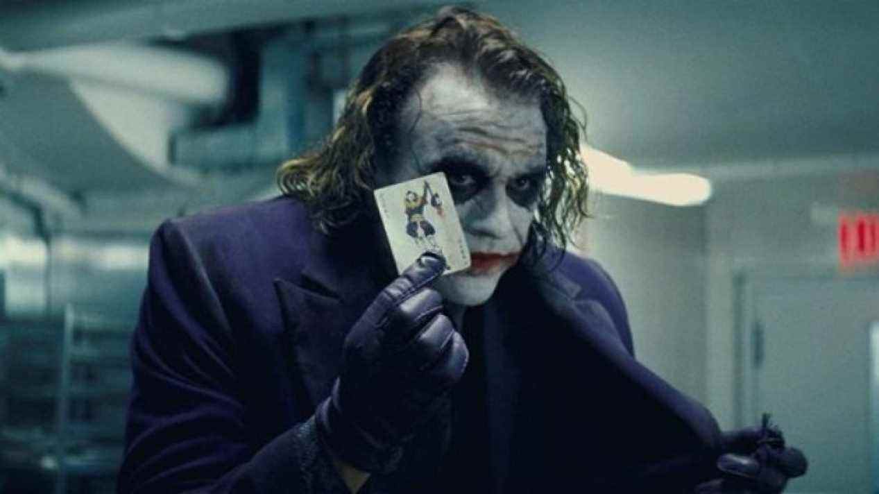 Heath Ledger en tant que Joker