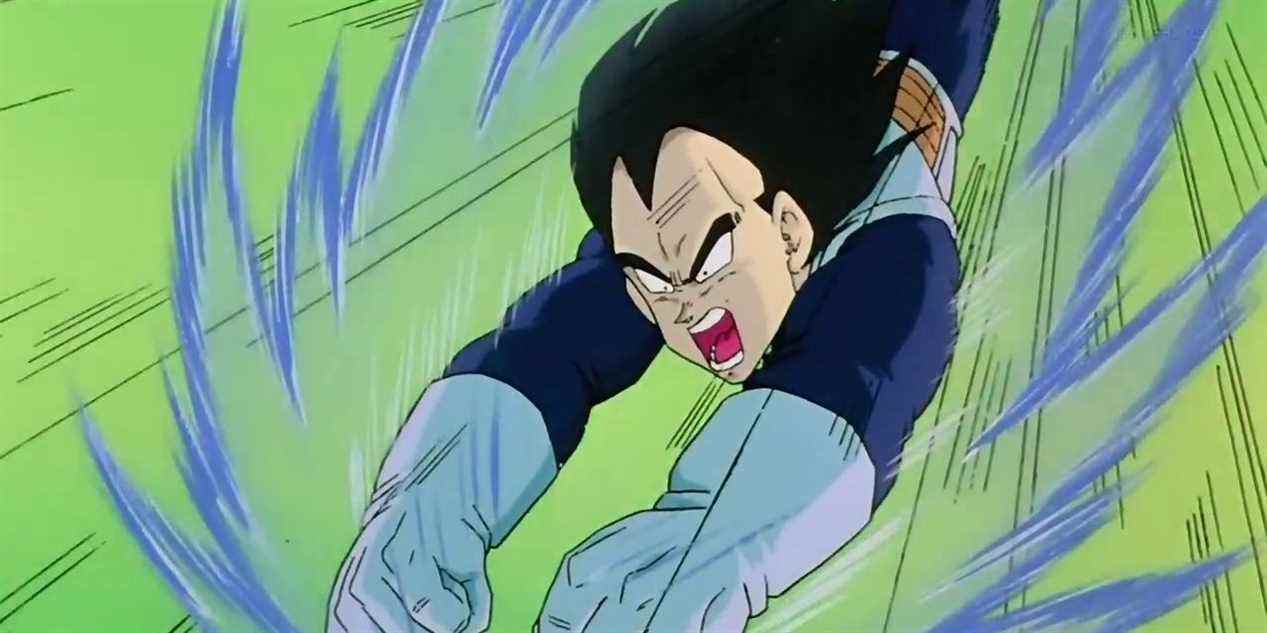 Vegeta dans la saga Freezer de Dragon Ball Z