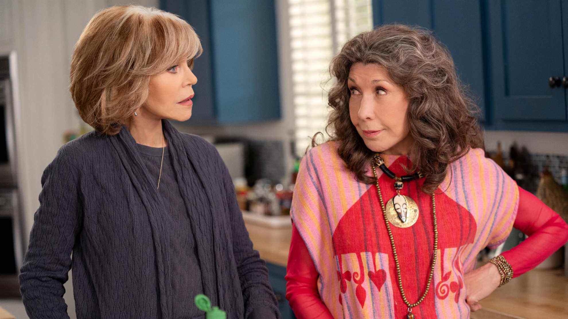 Jane Fonda et Lily Tomlin dans Grace et Frankie saison 7