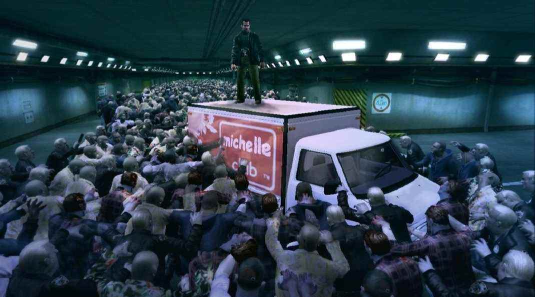 Dead Rising Leak suggère un remaster PS4 - Frank West entouré de zombies