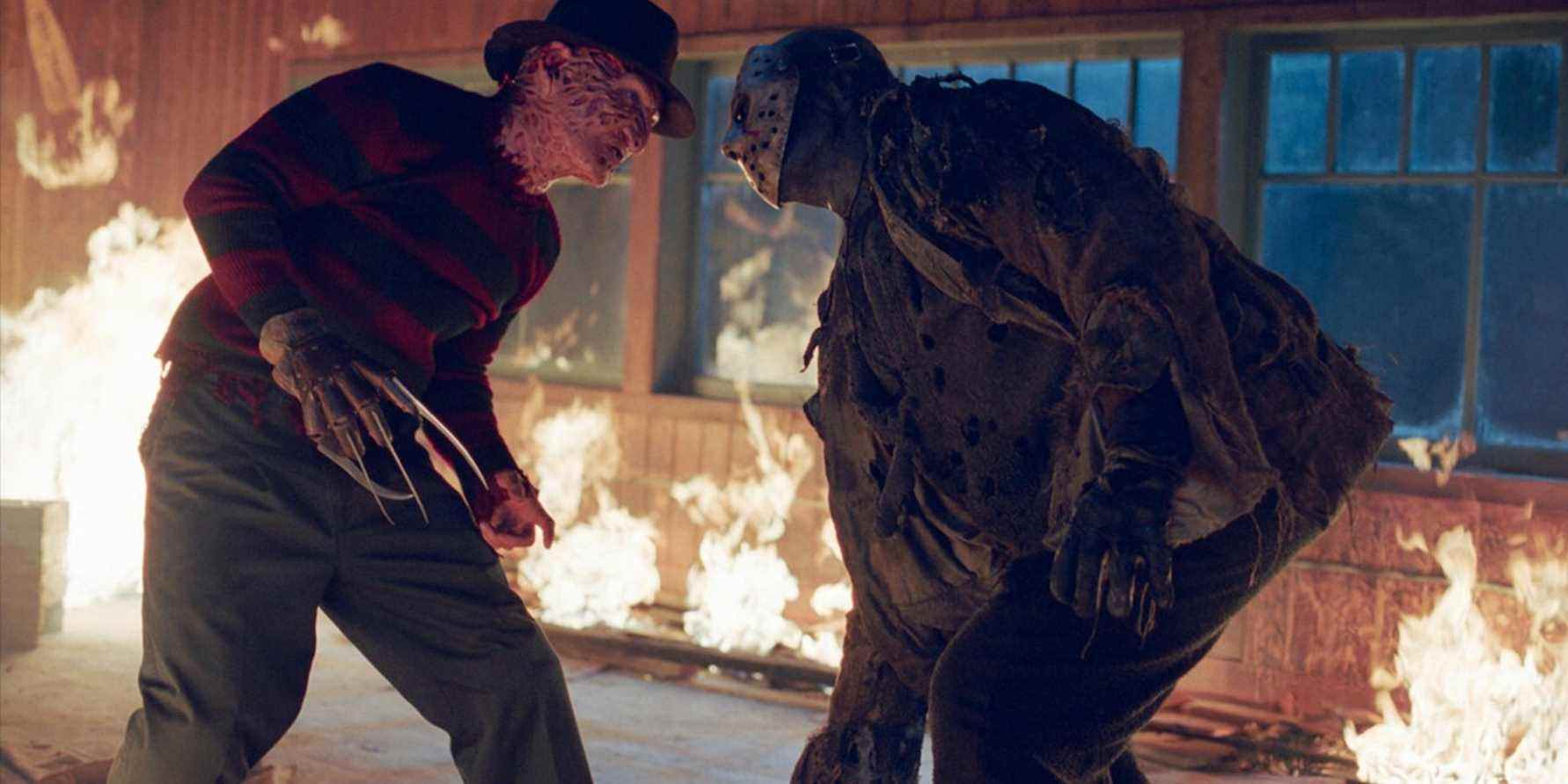 Freddy Krueger et Jason Voorhees dans Freddy contre Jason