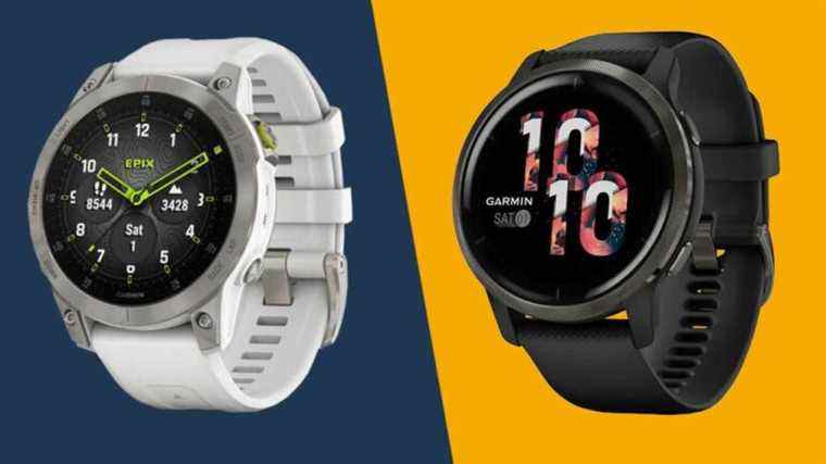 Garmin Epix (Gen 2) vs Garmin Venu 2 : deux des plus belles montres de Garmin comparées