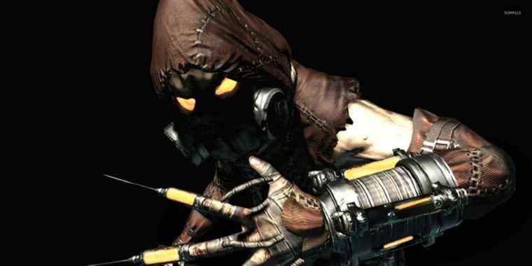 Scarecrow-game-over-screen-in-Batman-Arkham-Asylum