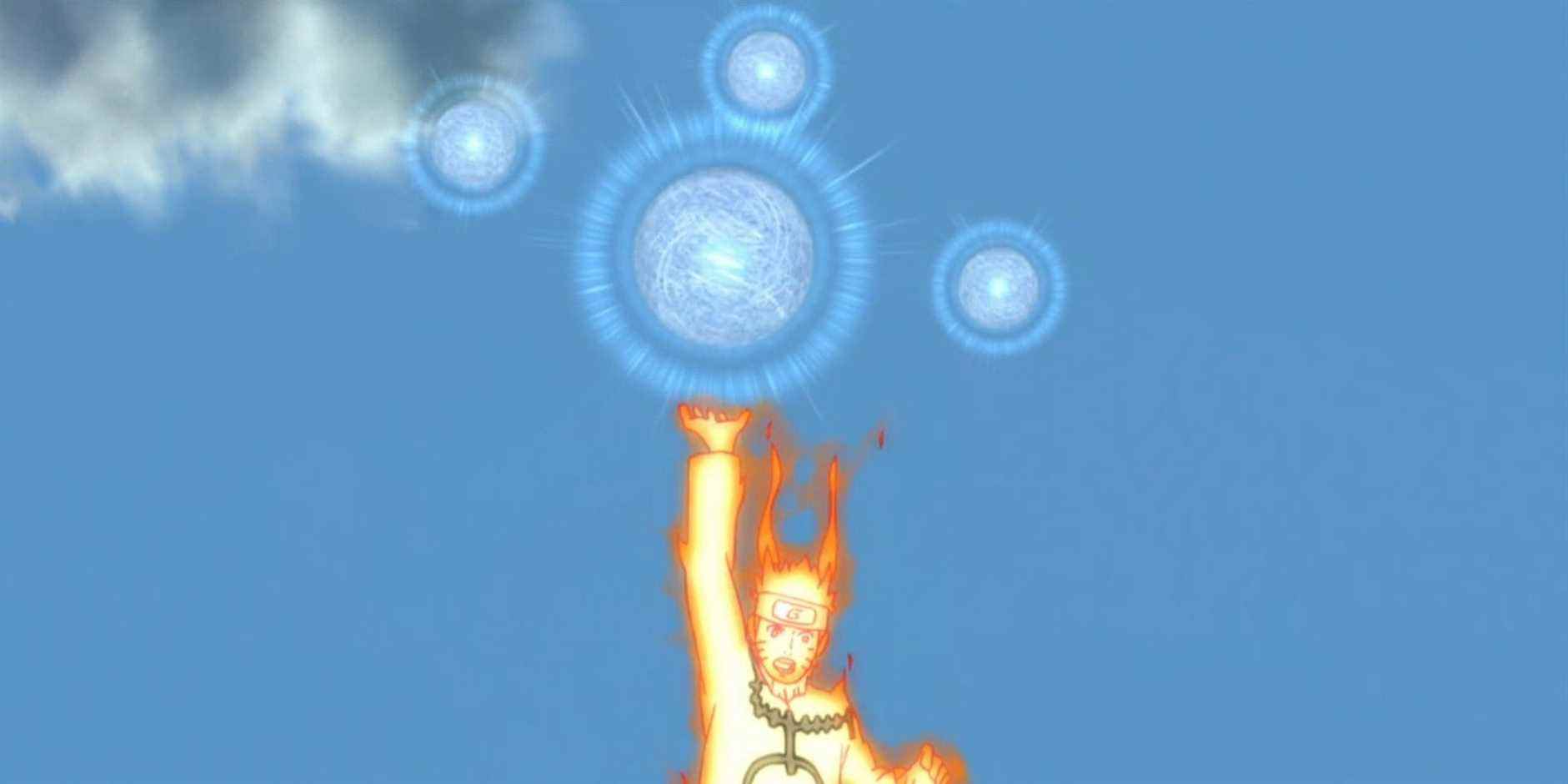 Rasengan Planétaire Naruto Uzumaki