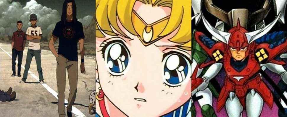 Characters from Beck, Sailor Moon, and Ronin Warriors