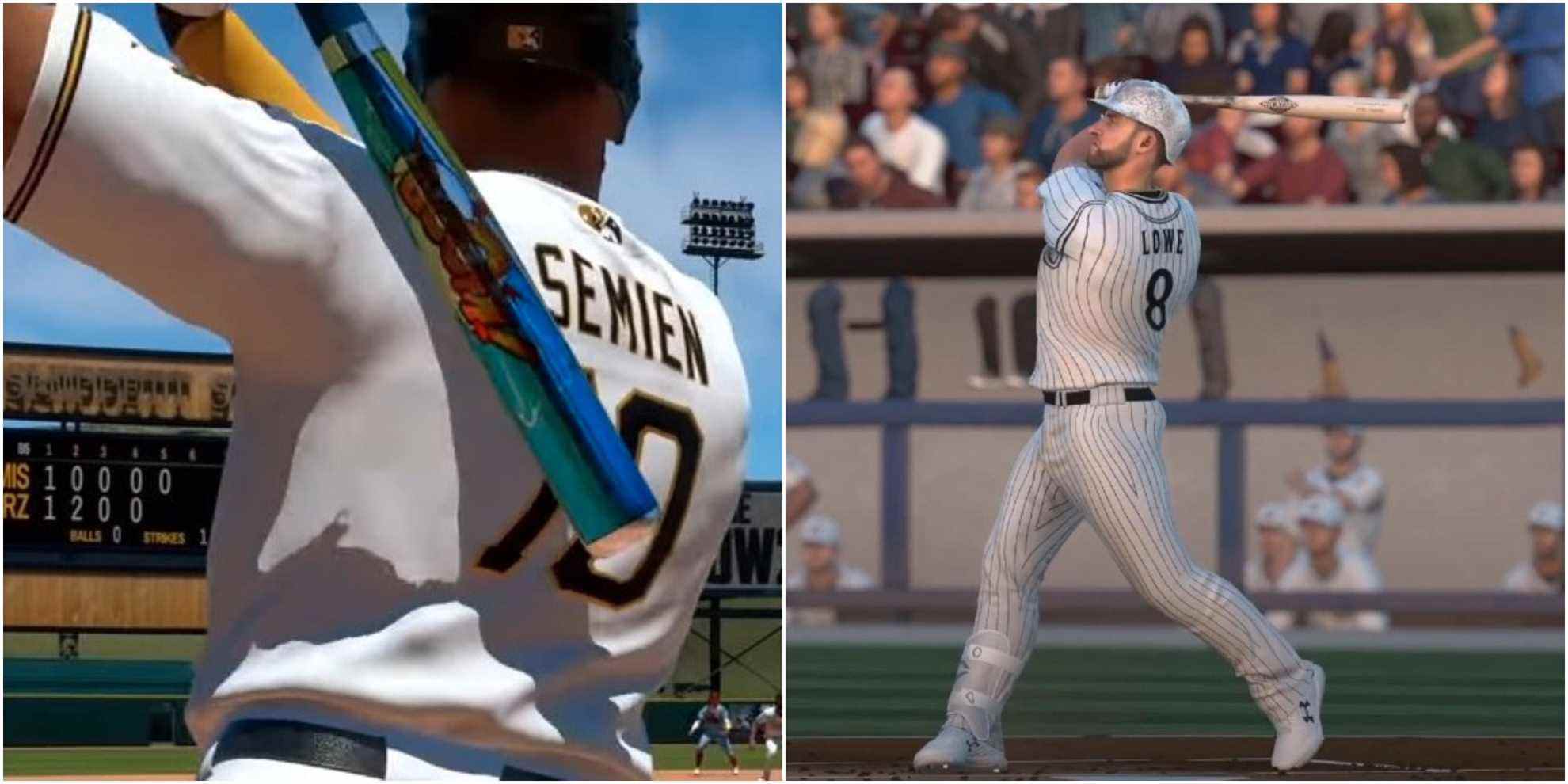 MLB The Show 22 Best Second Basemen Collage