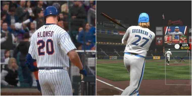 MLB The Show 22 Best First Basemen Collage