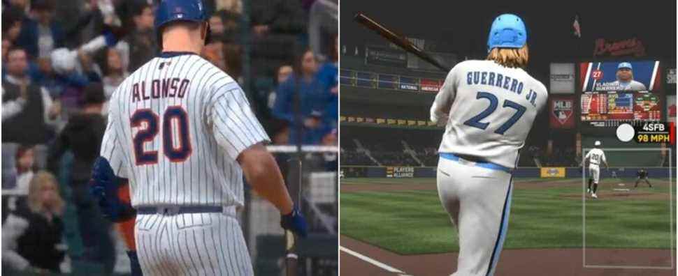 MLB The Show 22 Best First Basemen Collage