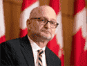 Le ministre de la Justice David Lametti lors d'une conférence de presse, le 7 décembre 2021 à Ottawa.