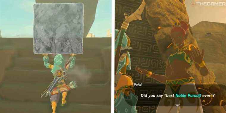 breath of the wild noble pursuit featured image