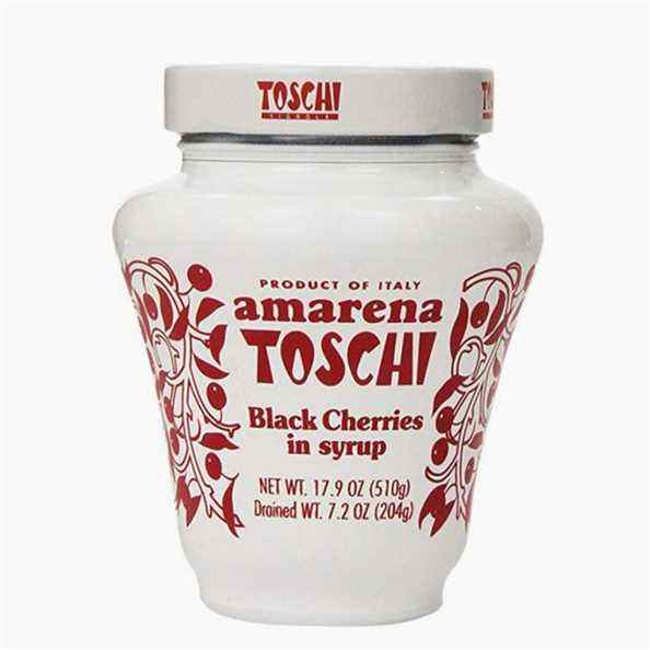 Amarena Toschi Cerises noires italiennes au sirop