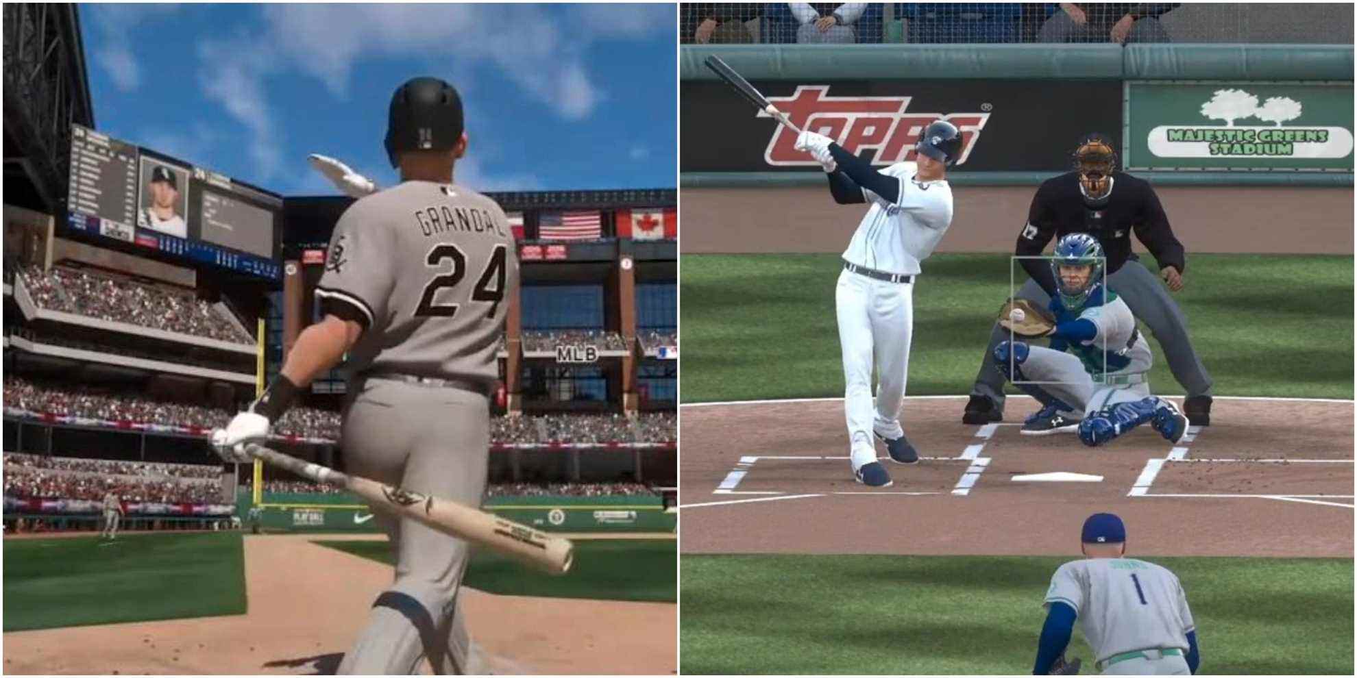 MLB The Show 22 Best Catchers Collage