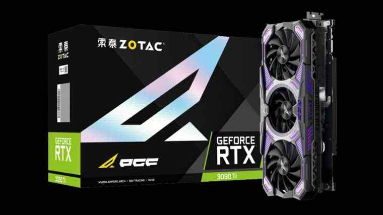 Zotac crée la première carte graphique RTX 3090 Ti à quatre emplacements