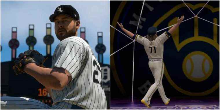 MLB The Show 22 Best Closing Pitcher Collage