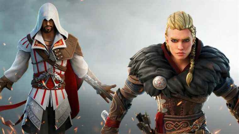 Fortnite: Ezio et Eivor d'Assassin's Creed arrivent dans la boutique d'objets cette semaine
