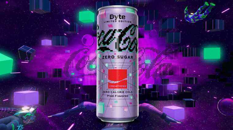 Coke lance une nouvelle saveur à saveur de pixel à l'intérieur de Fortnite en premier, la vraie vie en mai
