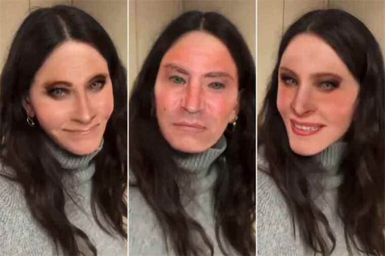 ‘EST-CE QUE MOI?’: Courteney Cox subit un échec hilarant en essayant le filtre viral ‘Friends’