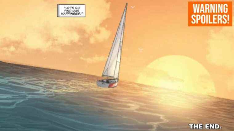 Un personnage majeur de Marvel se retire étonnamment et navigue littéralement vers le coucher du soleil