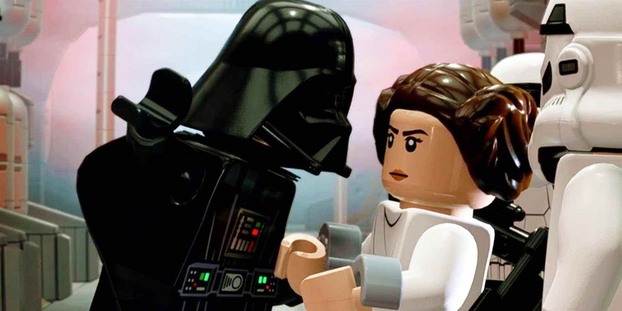 lego leia and vader