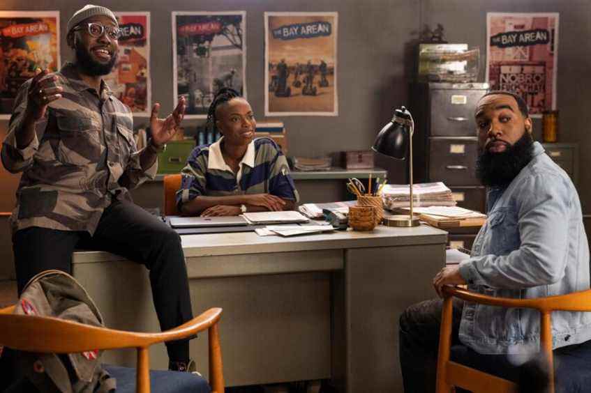 Woke Saison 2 Sasheer Zamata, T. Murph et Lamorne Morris