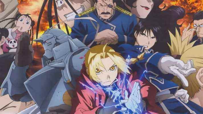 Héros et méchants de Fullmetal Alchemist : Brotherhood in action poses