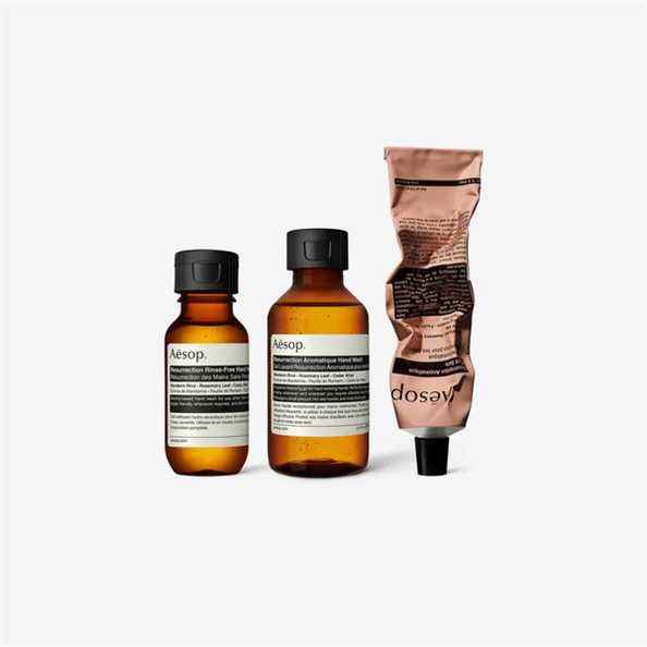 Kit de soins des mains portable Aesop Resurrection