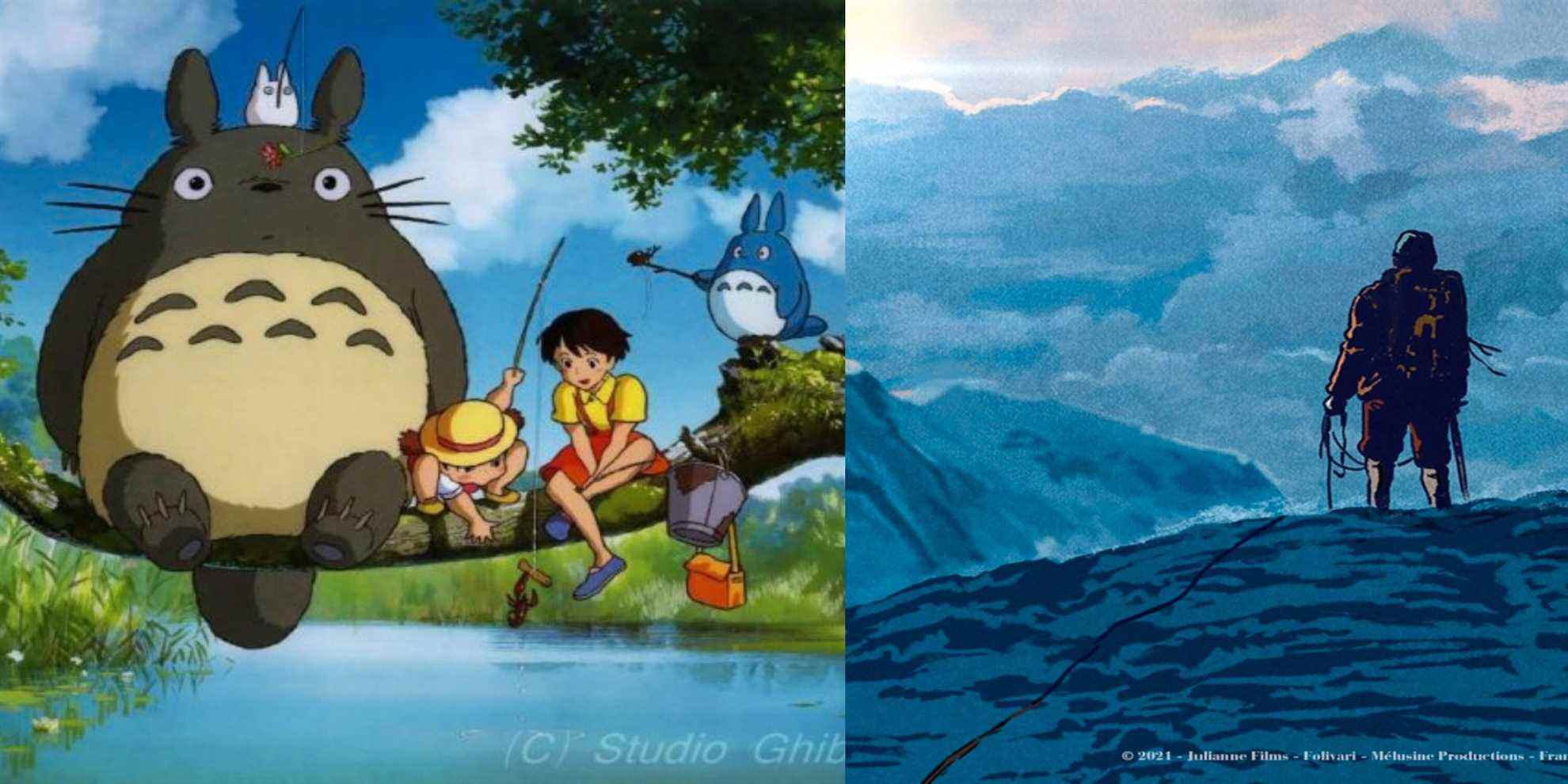 title image anime and nature My Neighbor Totoro Summit of the Gods