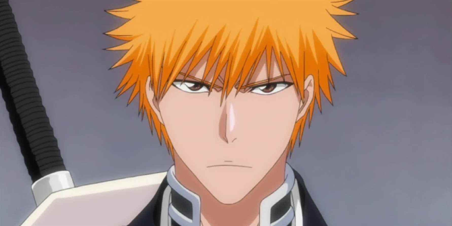 blanchir le visage d'ichigo kurosaki.