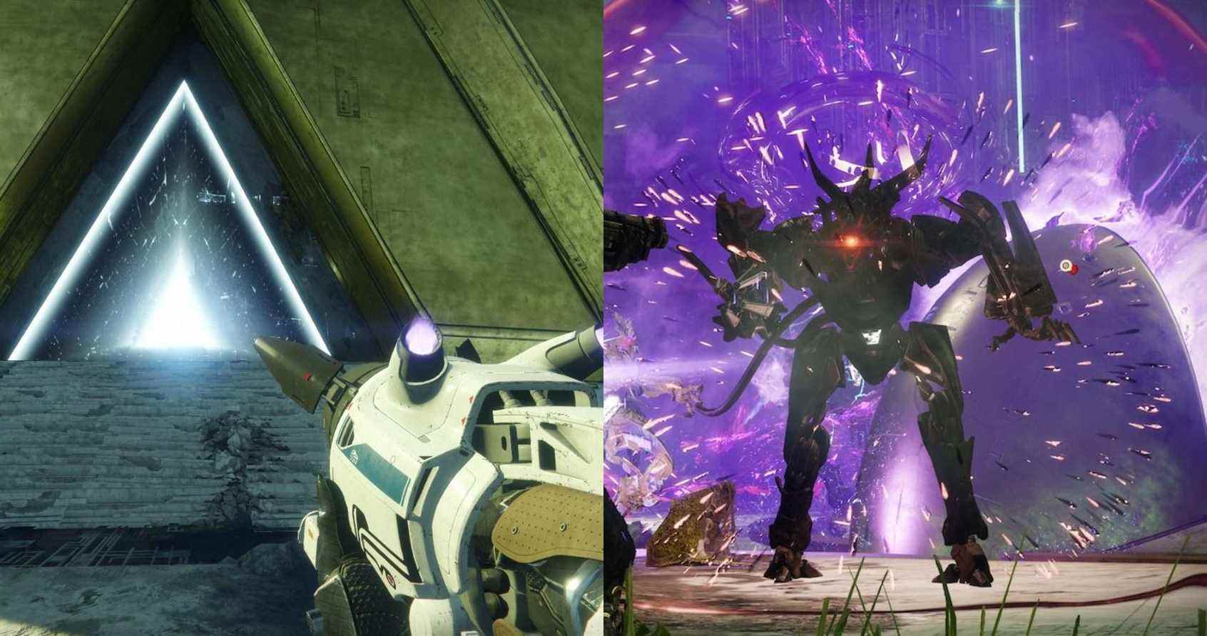 Destiny 2 Tractor Cannon And Enemy