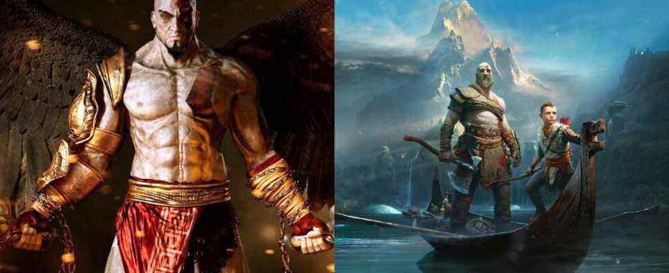 Other Characters Voiced by Kratos' Voice Actor God of War 3 Remastered and God of War 2018 Split Featured