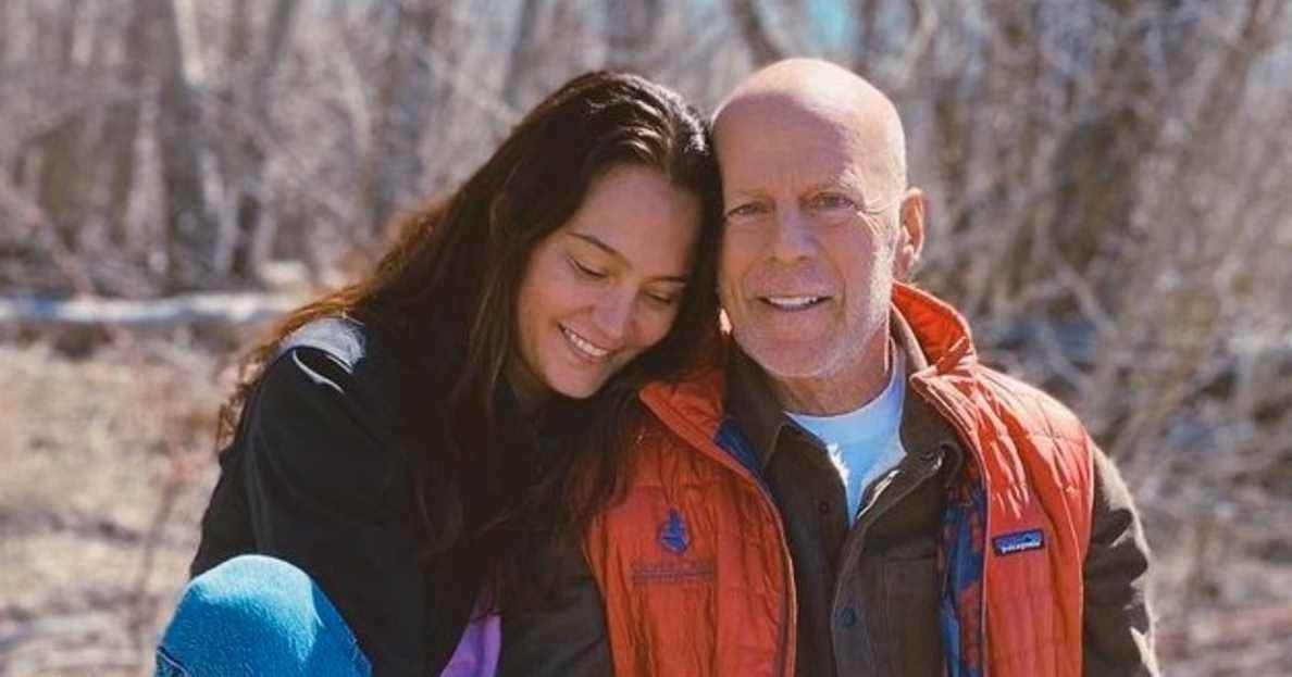 Bruce Willis and Wife