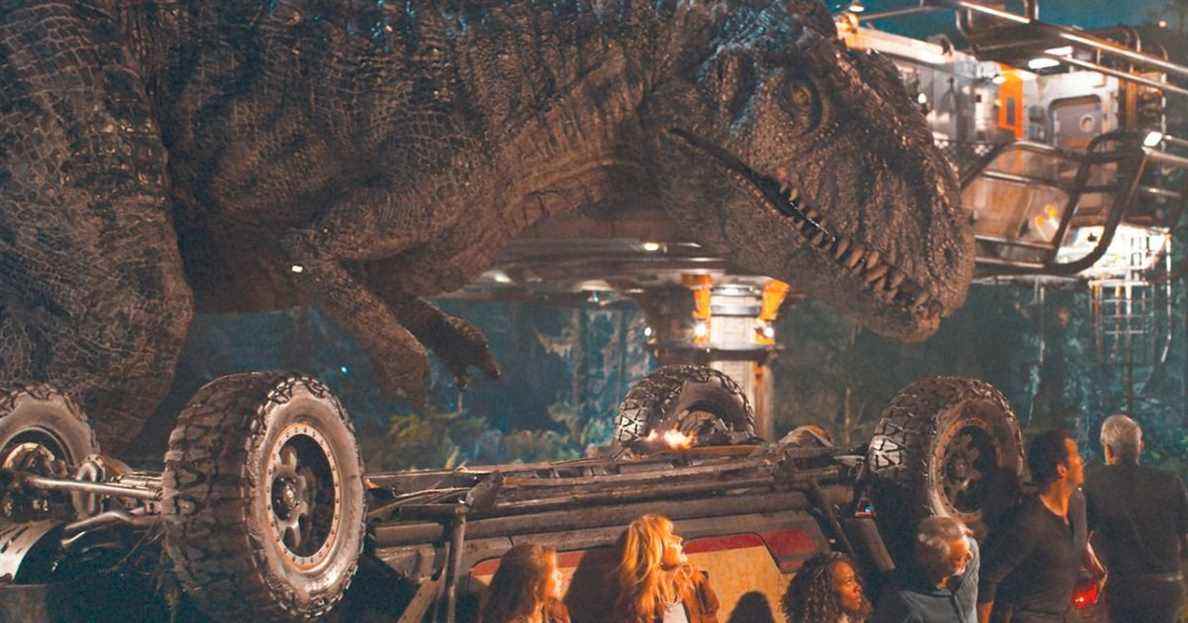 Jurassic World Dominion Images révèle un dinosaure géant surnommé le « Giga »
