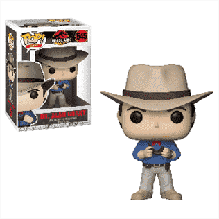 Jurassic Park : John Hammond Pop !  Figurine en vinyle