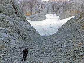 Le glacier Coquitlam, photographié en 2021.