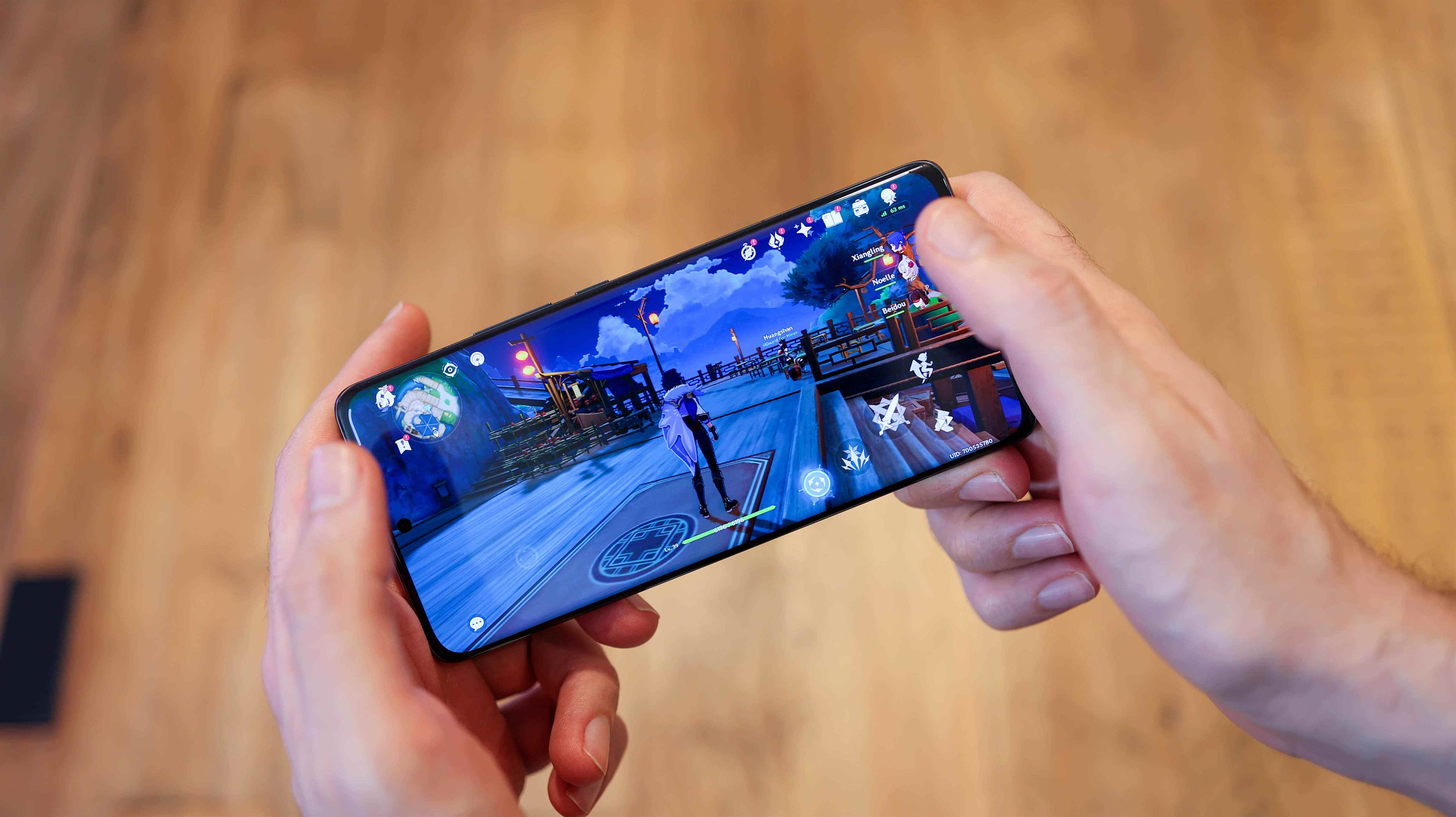 Un jeu joué sur un Xiaomi 12 Pro