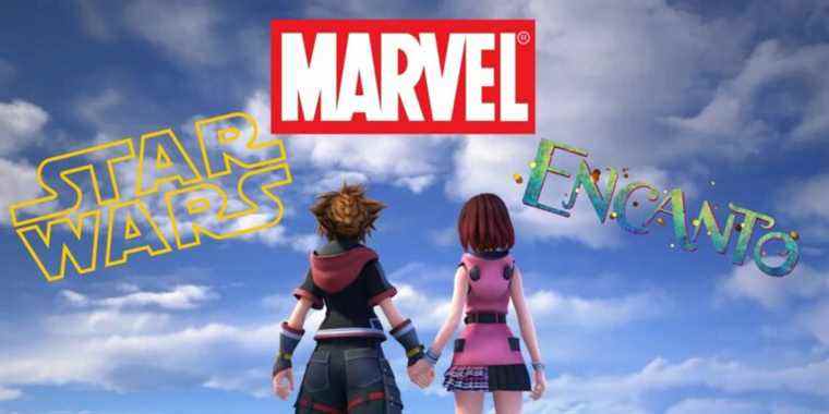 kingdom hearts 4 franchise disney marvel star wars encanto properties