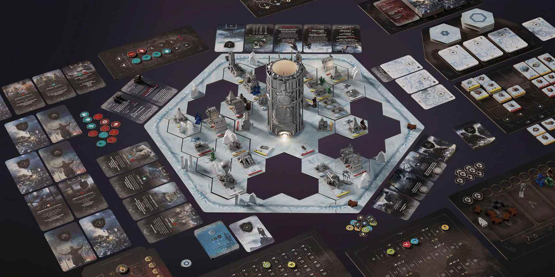 frostpunk-the-board-game-cards-board-and-city-buildings