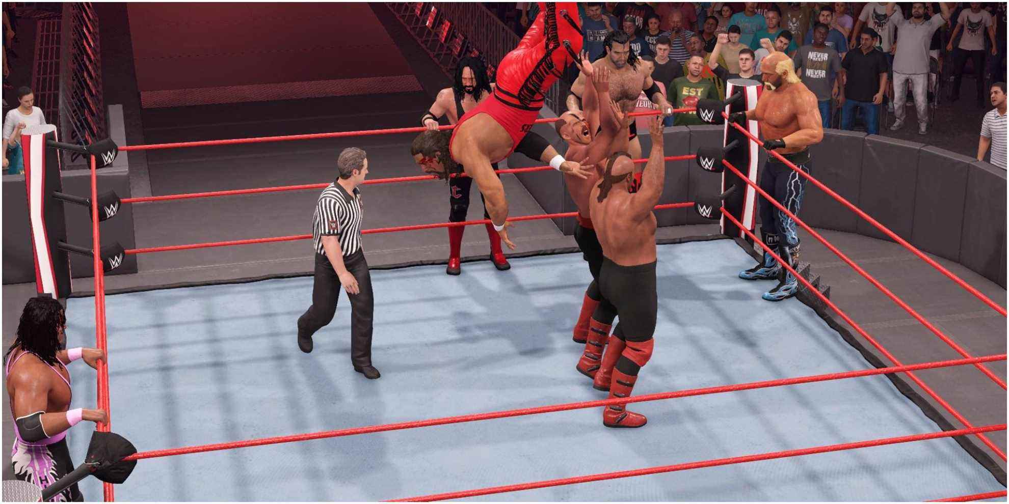 WWE 2K22 Road Warriors fait équipe avec Kevin Nash