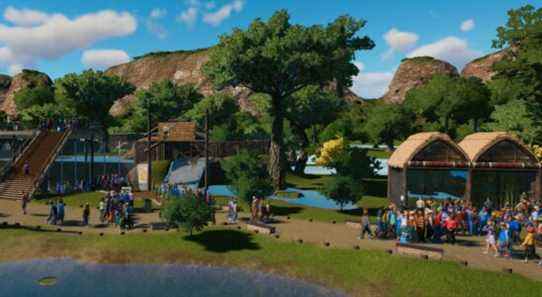 Planet Zoo Wetlands Otter Habitat and exhibits