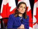 Chrystia Freeland, ministre des Finances.