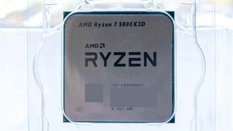 Les benchmarks AMD Ryzen 7 5800X3D apparaissent avant la sortie